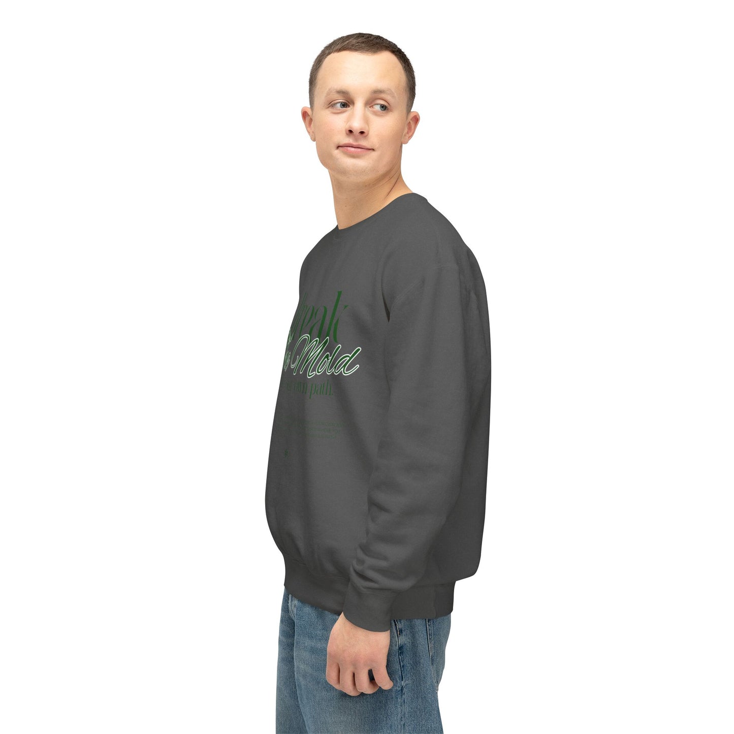 House of Virtue's "Break the Mold" Unisex Lightweight Crewneck Sweatshirt