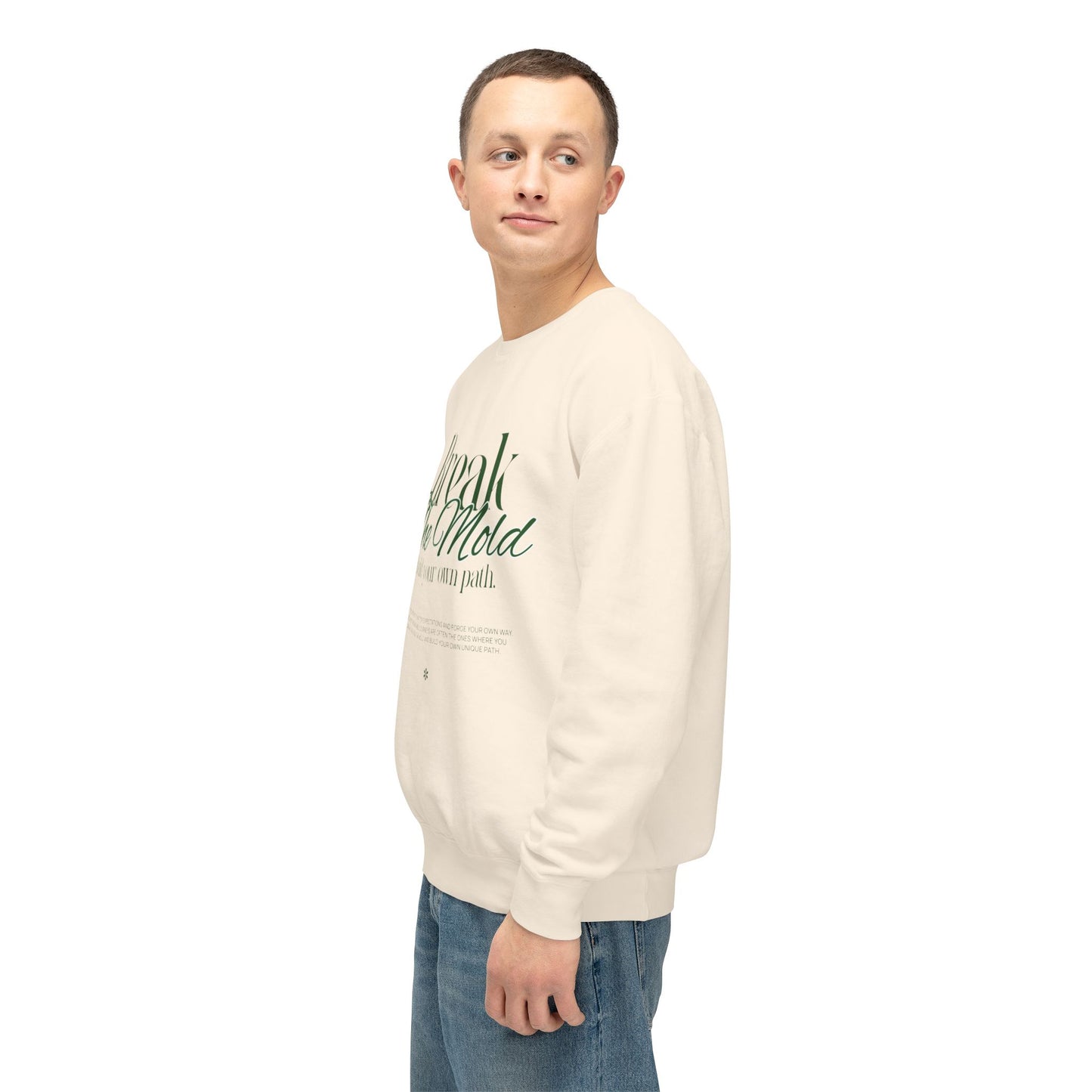 House of Virtue's "Break the Mold" Unisex Lightweight Crewneck Sweatshirt