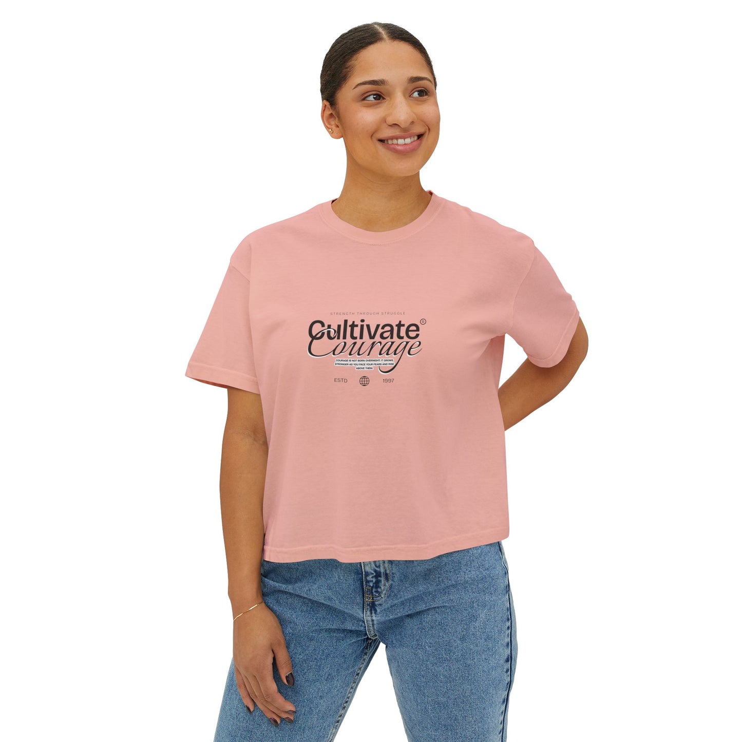 House of Virtue's 'Courage' Tee - Women's Boxy Tee