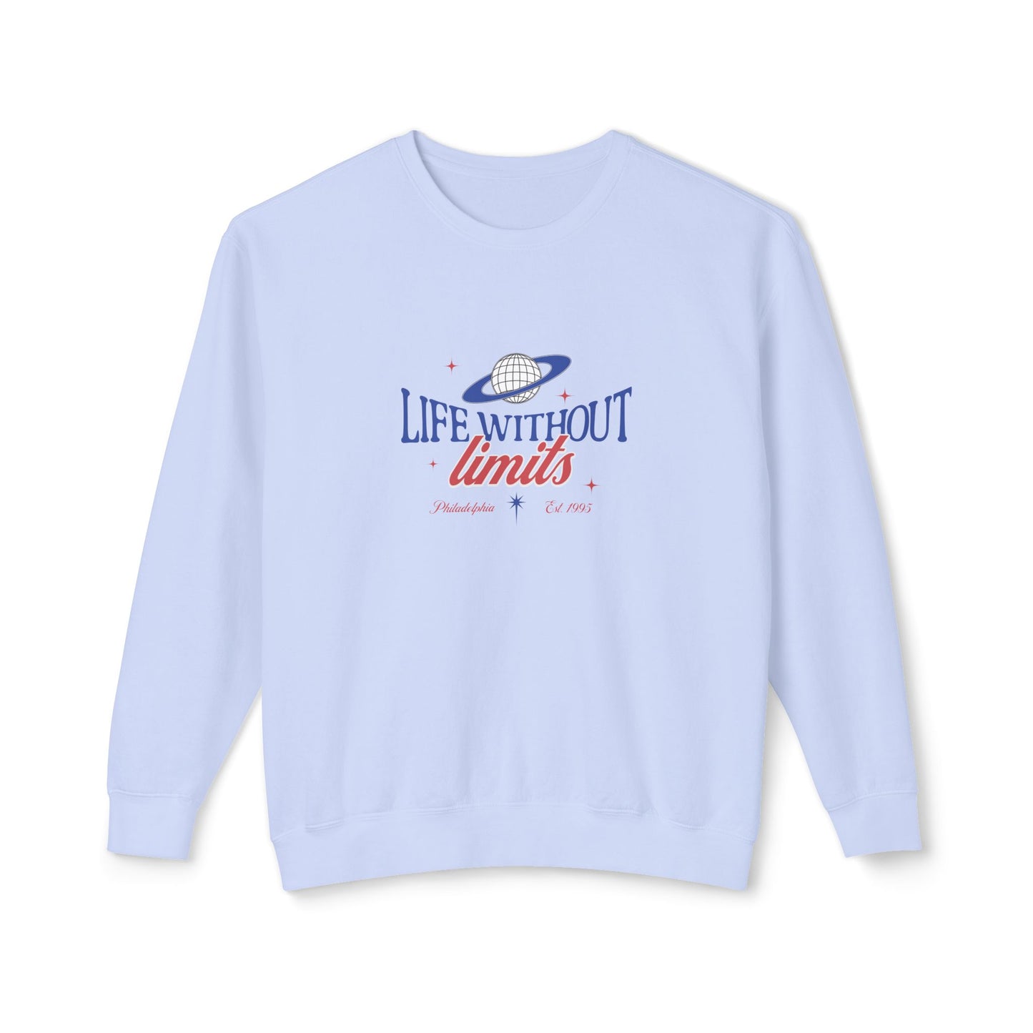 House of Virtue's "Life With No Limits" Crewneck Sweatshirt