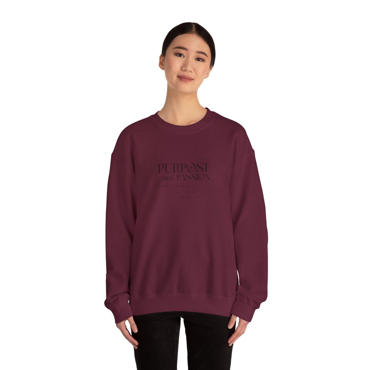 House of Virtue's "Purpose" Unisex Heavy Blend™ Crewneck Sweatshirt