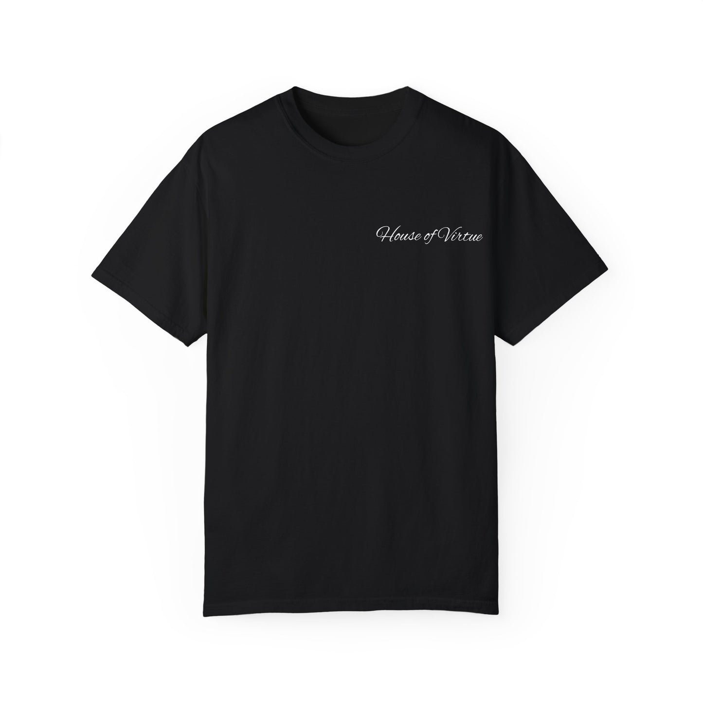 Garment-Dyed T-shirt House of Virtue Graphic Tee