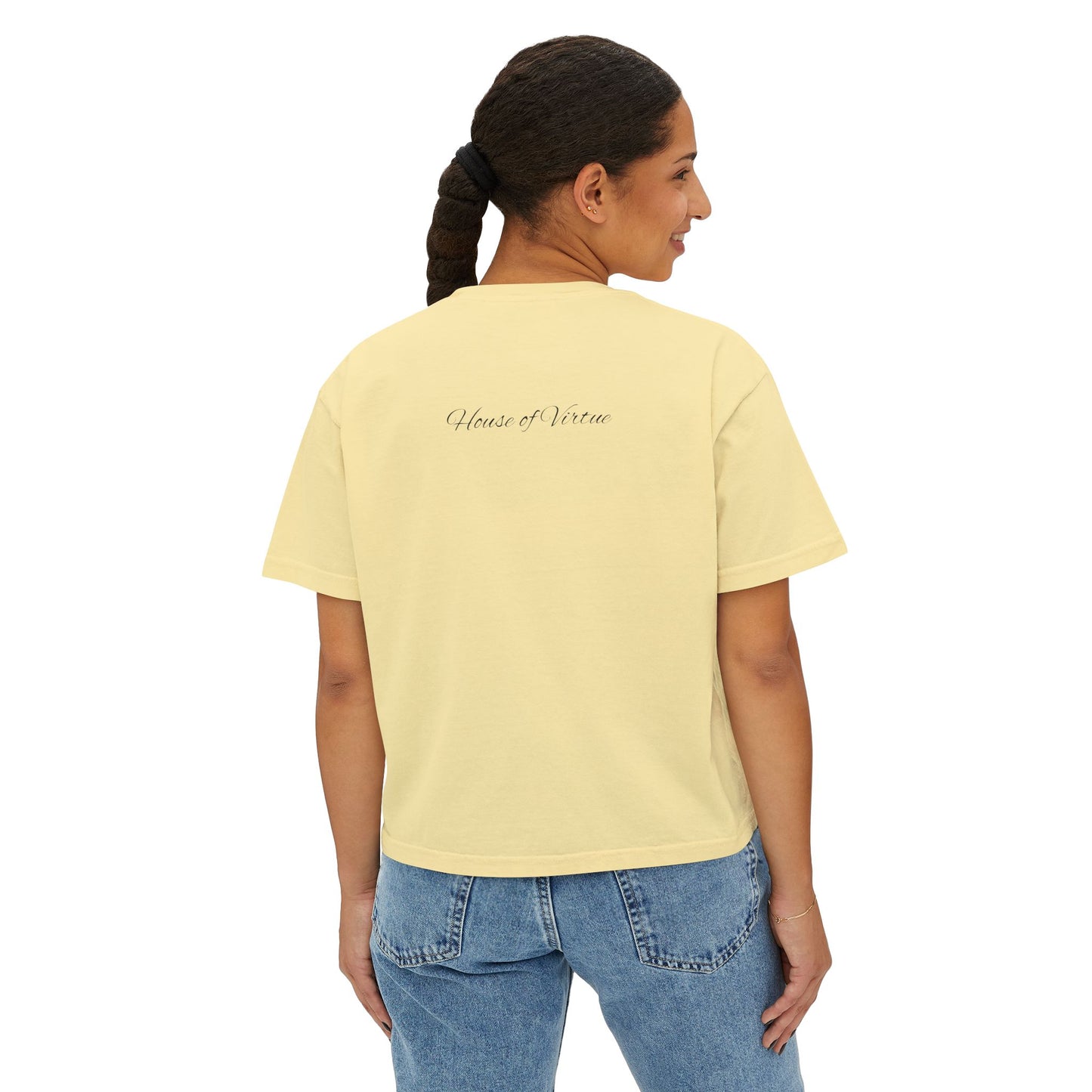 House of Virtue's 'Courage' Tee - Women's Boxy Tee