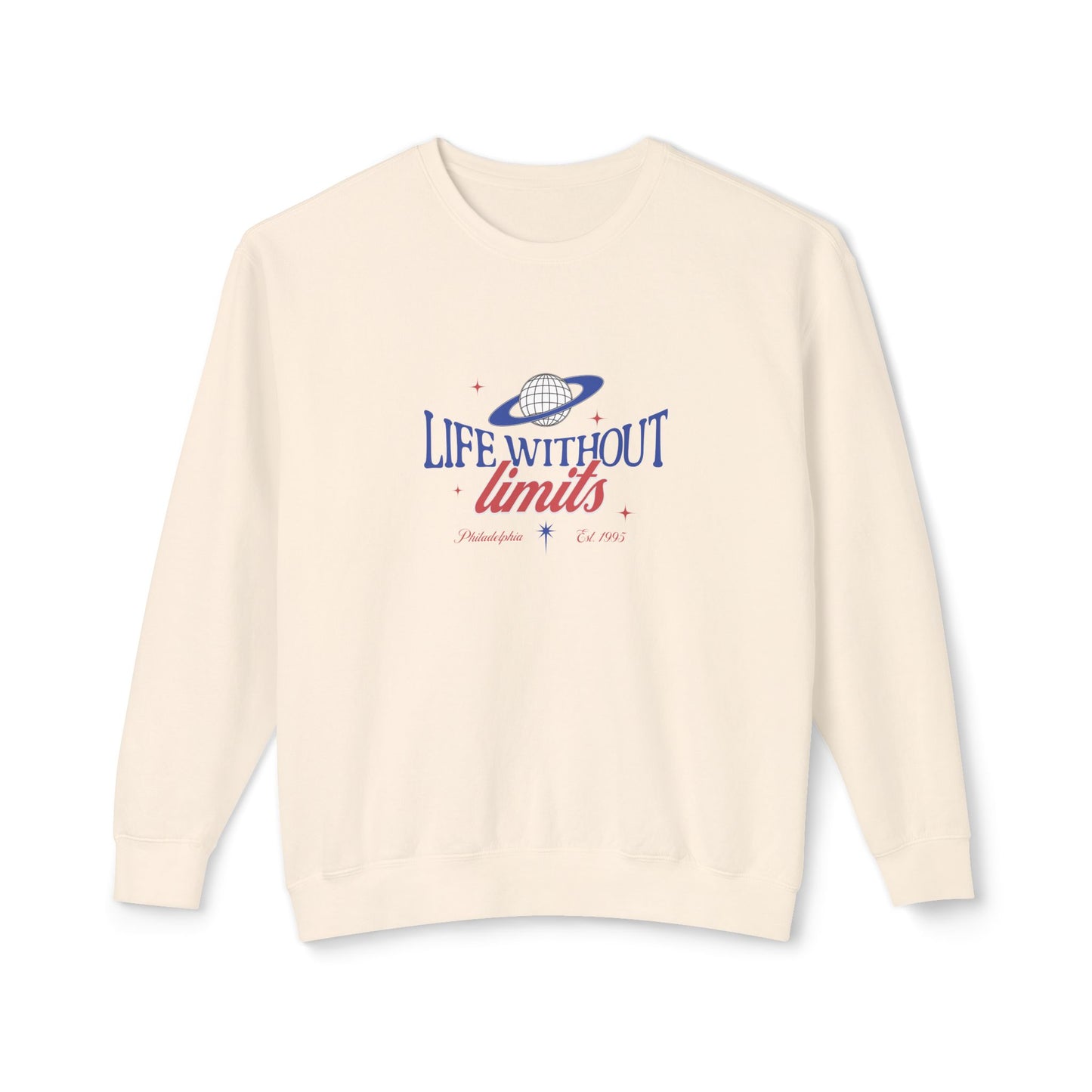 House of Virtue's "Life With No Limits" Crewneck Sweatshirt