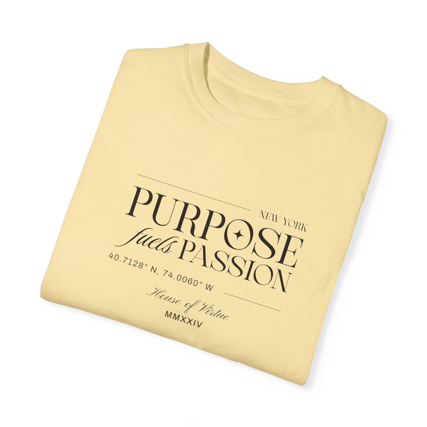 Passion Unisex Garment-Dyed T-shirt - House of Virtue Collection