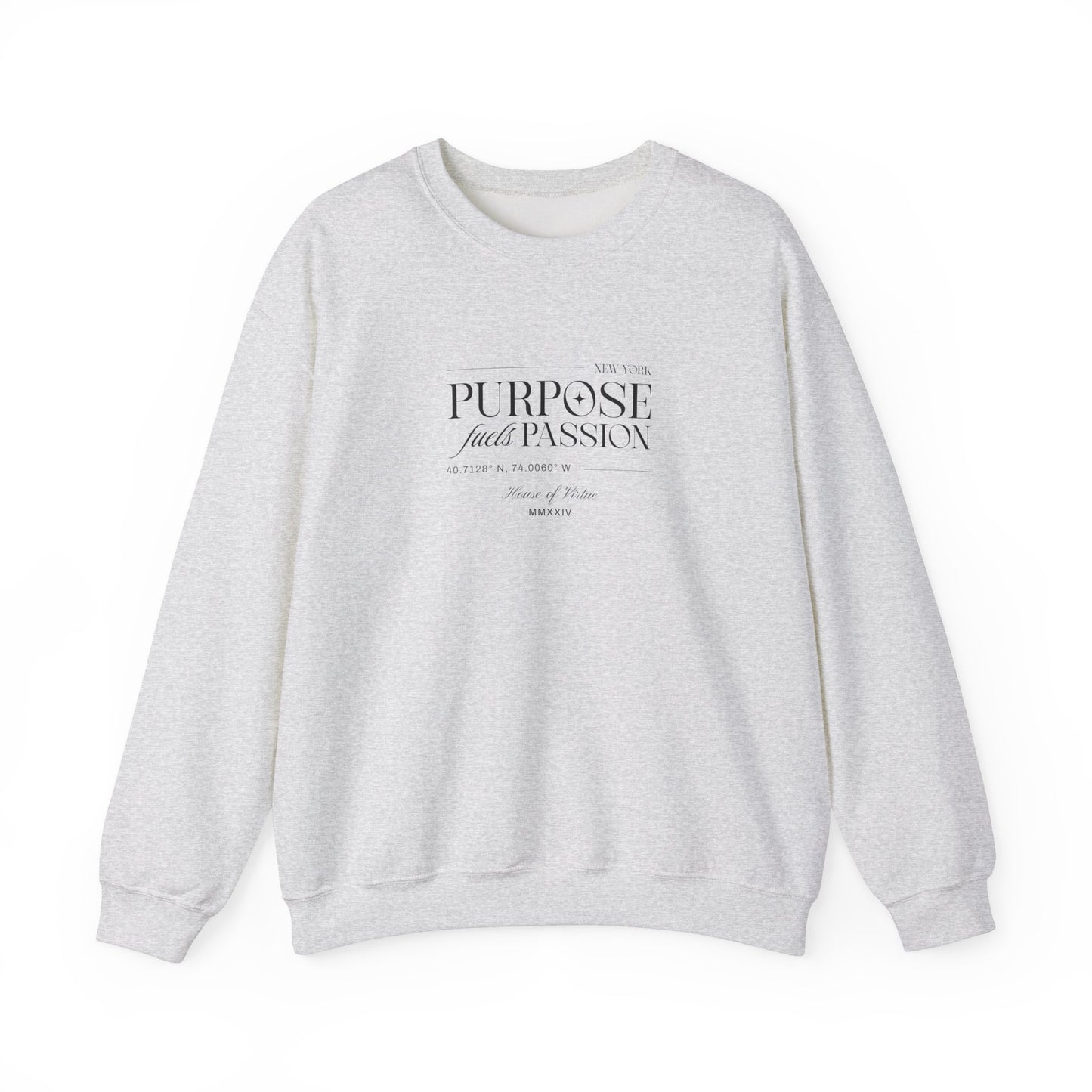 House of Virtue's "Purpose" Unisex Heavy Blend™ Crewneck Sweatshirt