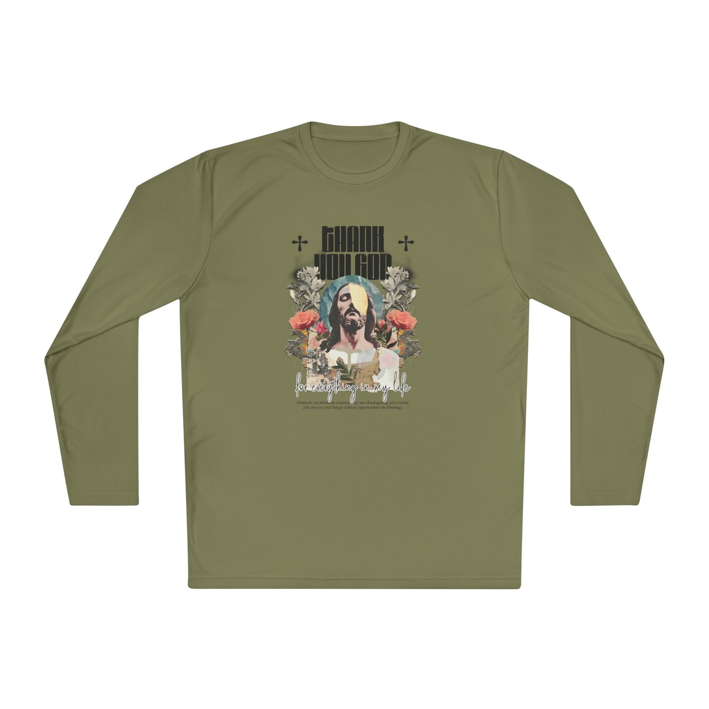 House of Virtue's "T.Y.G." Unisex Lightweight Long Sleeve Tee