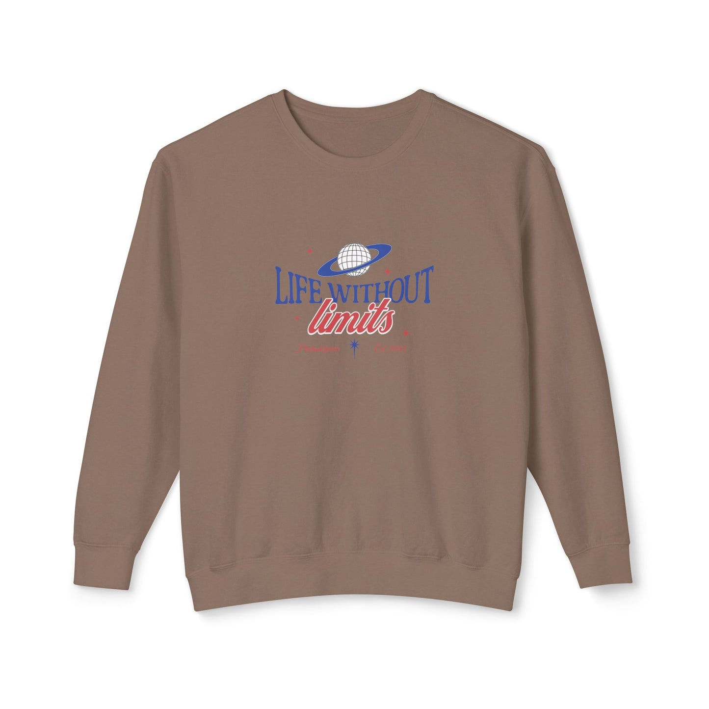 House of Virtue's "Life With No Limits" Crewneck Sweatshirt