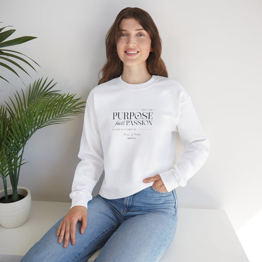 House of Virtue's "Purpose" Unisex Heavy Blend™ Crewneck Sweatshirt