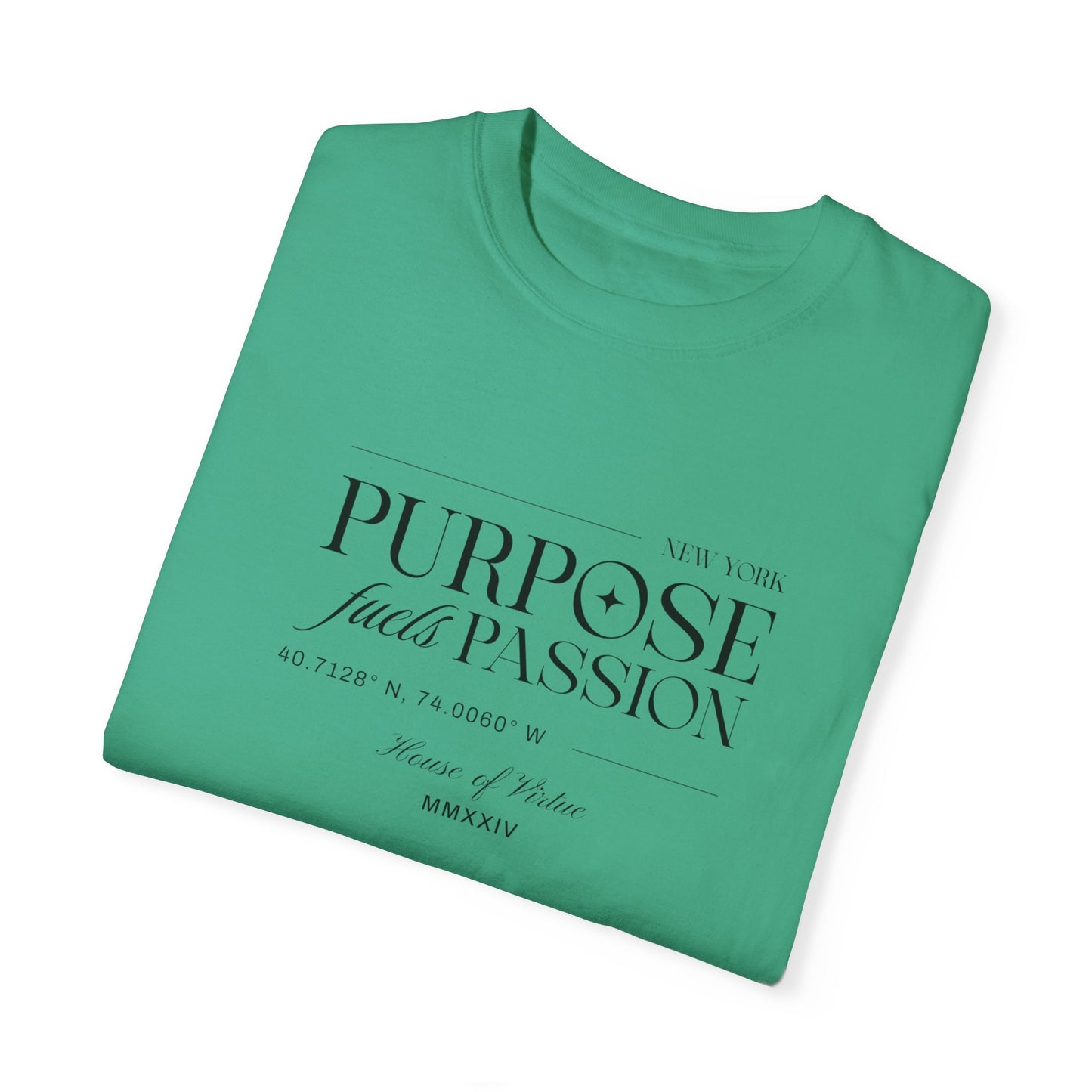 Passion Unisex Garment-Dyed T-shirt - House of Virtue Collection