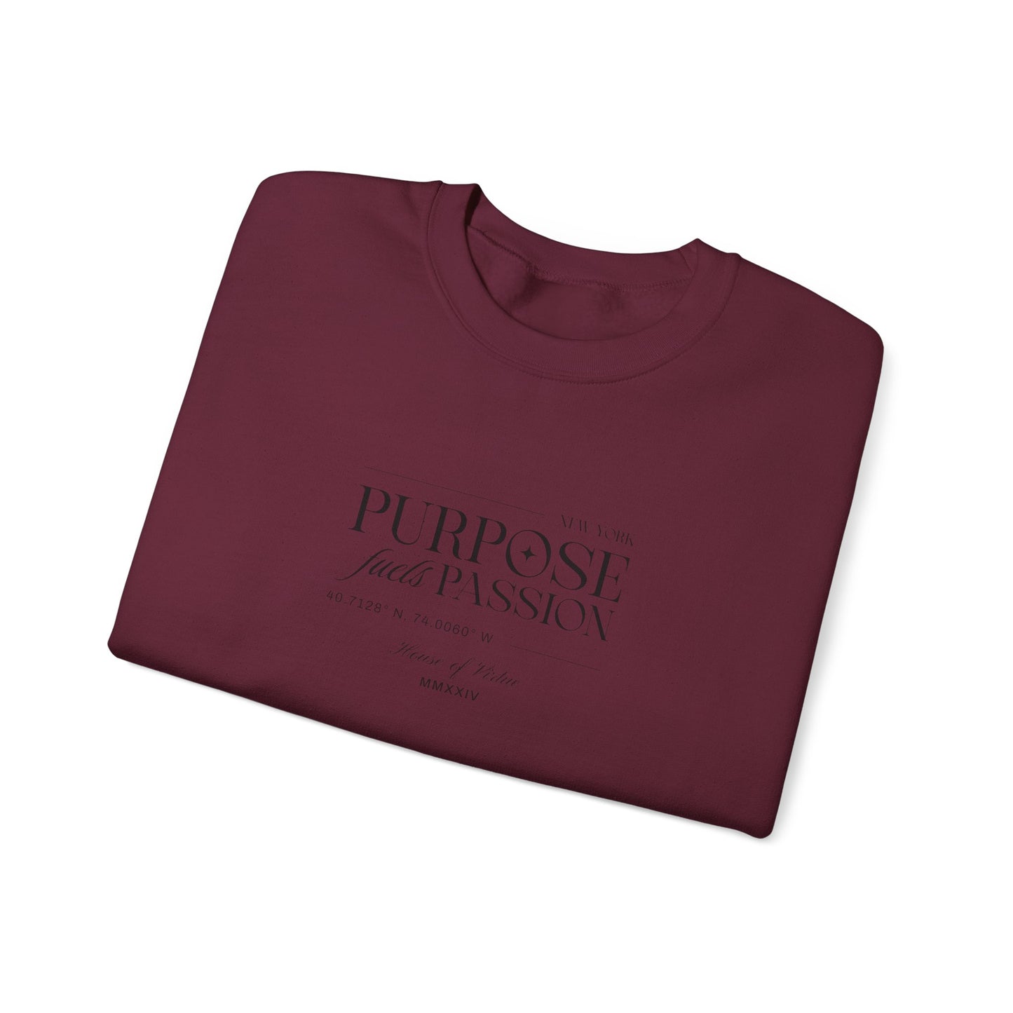 House of Virtue's "Purpose" Unisex Heavy Blend™ Crewneck Sweatshirt