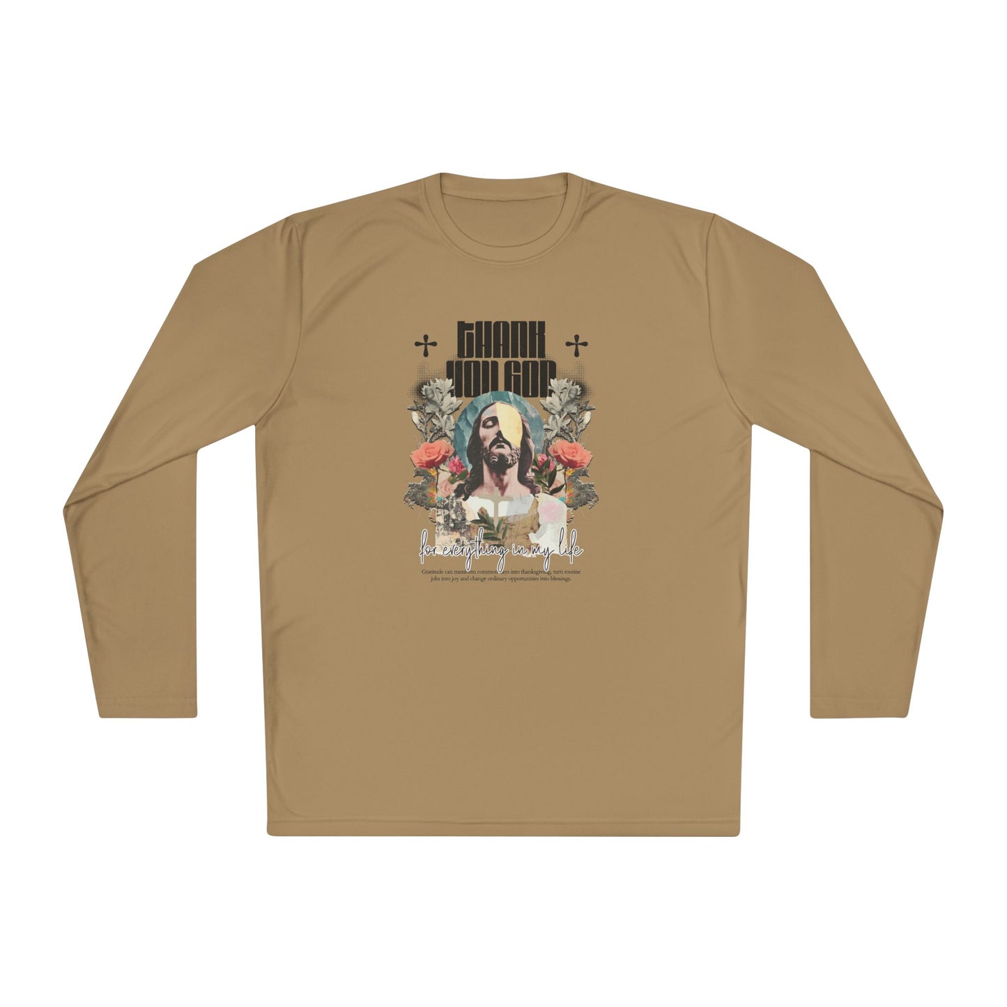 House of Virtue's "T.Y.G." Unisex Lightweight Long Sleeve Tee