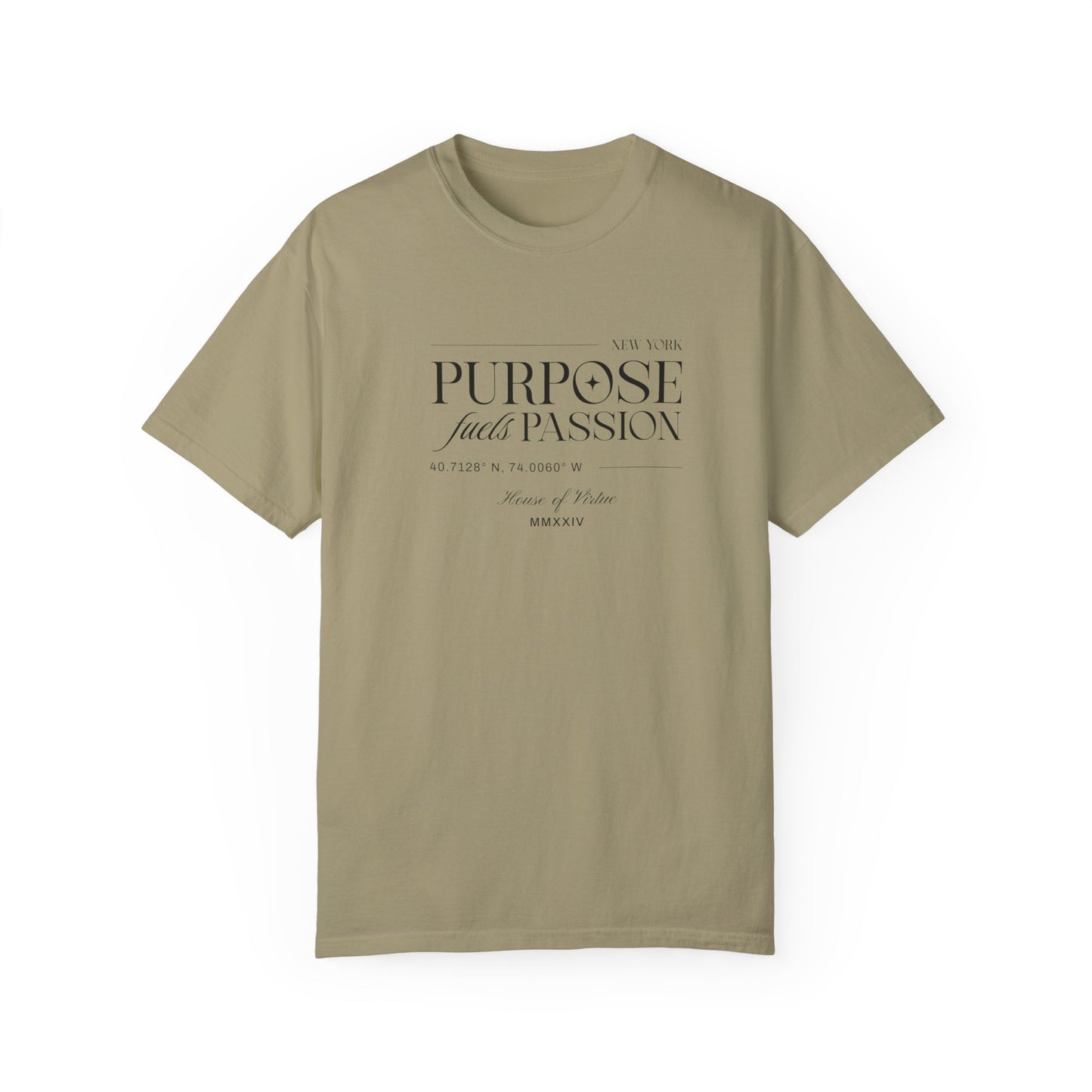 Passion Unisex Garment-Dyed T-shirt - House of Virtue Collection