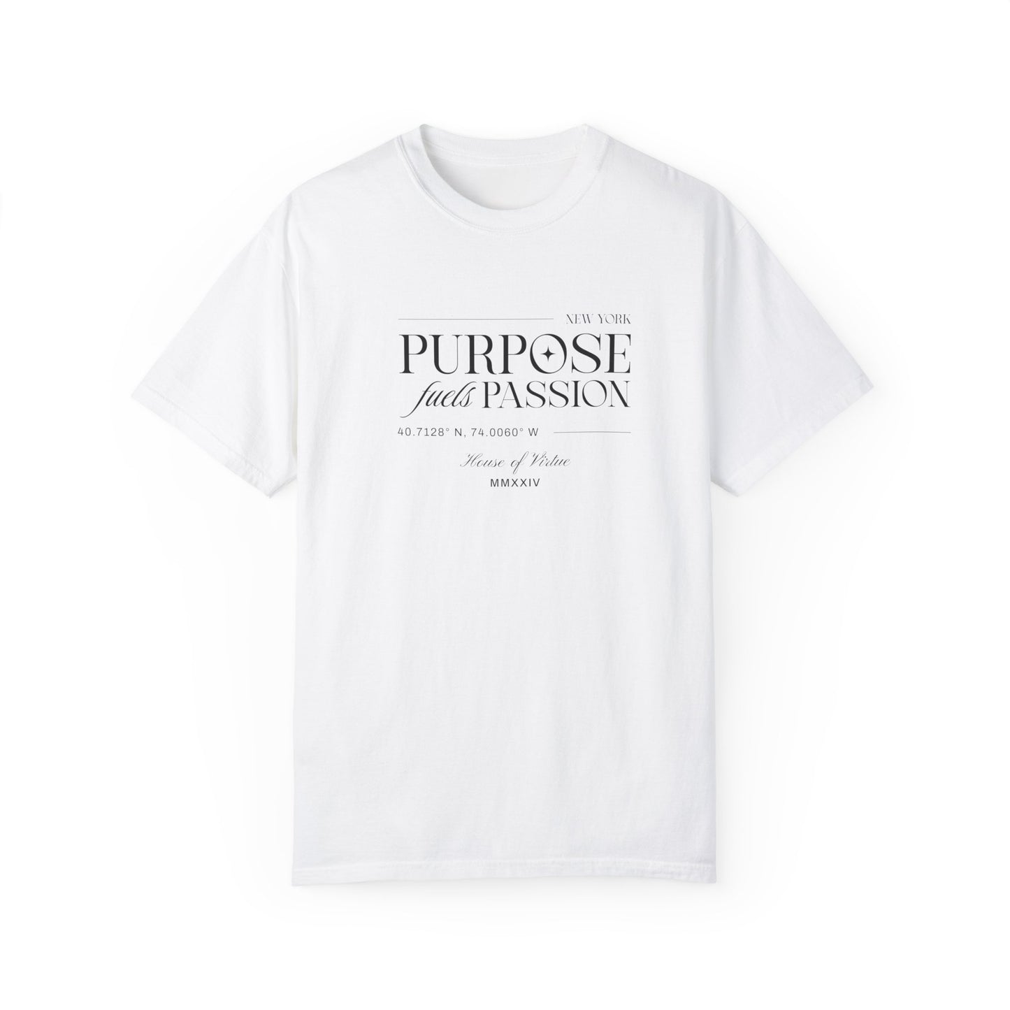 Passion Unisex Garment-Dyed T-shirt - House of Virtue Collection