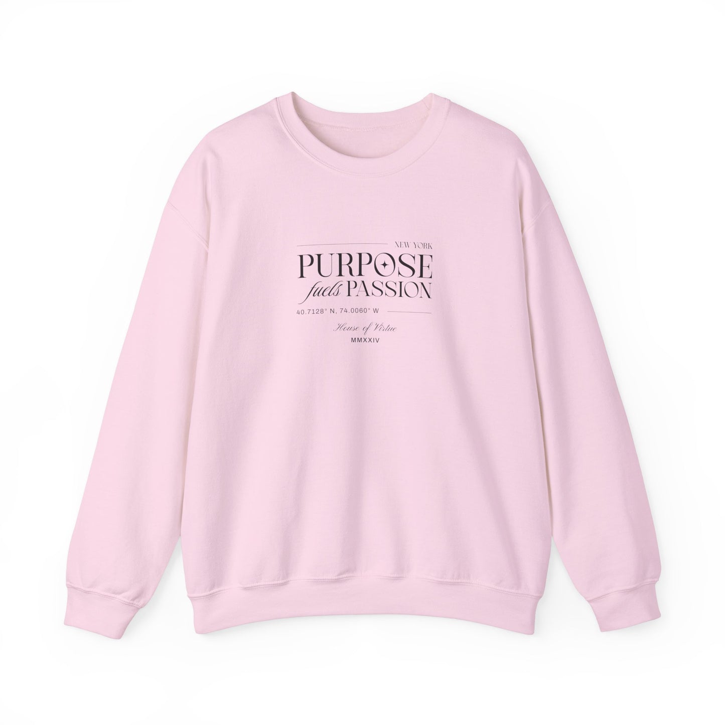 House of Virtue's "Purpose" Unisex Heavy Blend™ Crewneck Sweatshirt