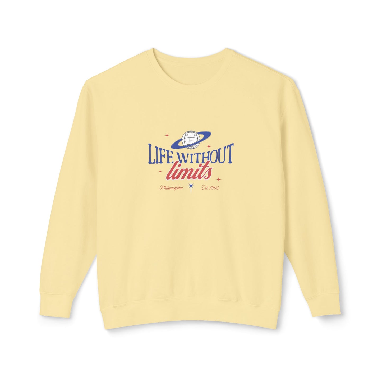 House of Virtue's "Life With No Limits" Crewneck Sweatshirt