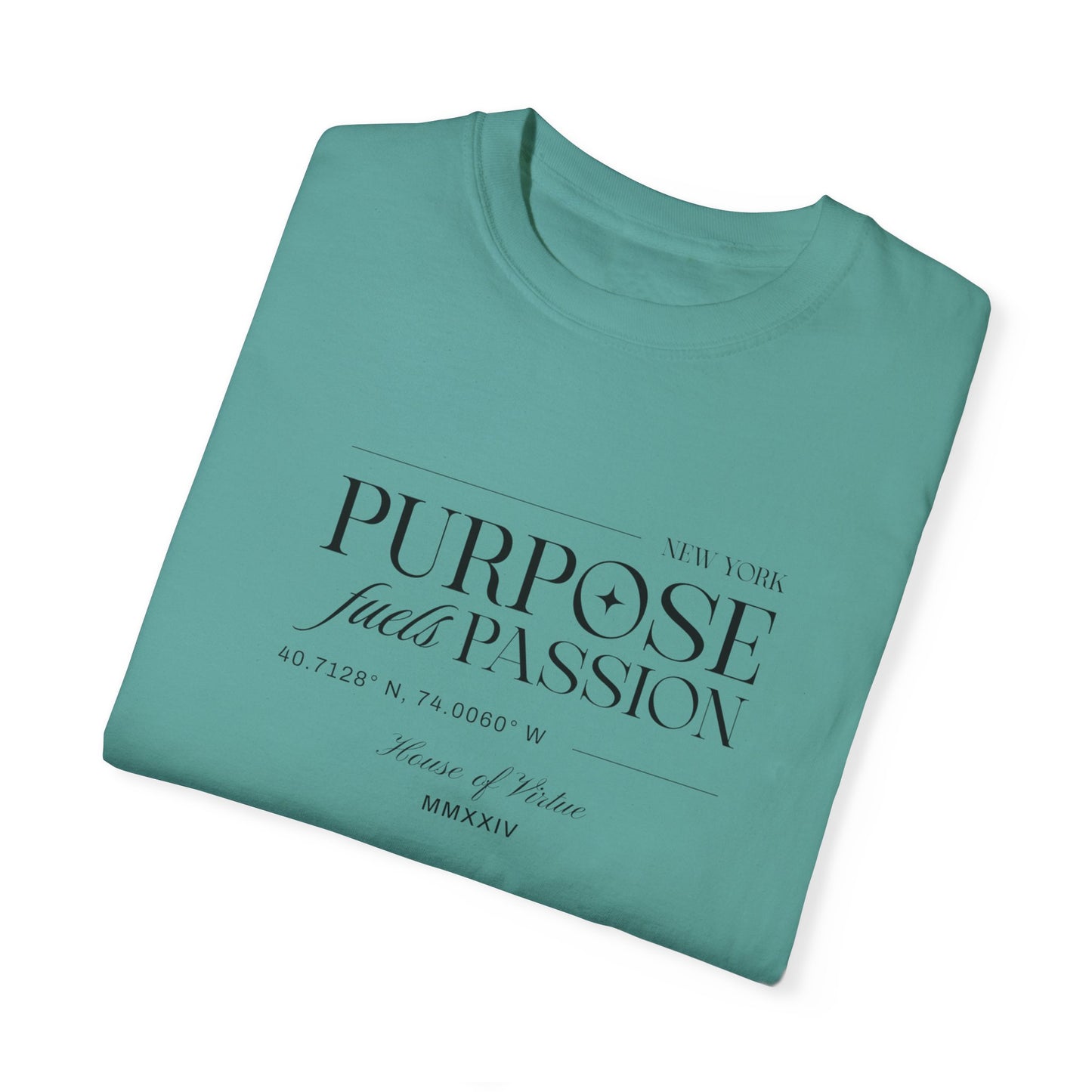 Passion Unisex Garment-Dyed T-shirt - House of Virtue Collection