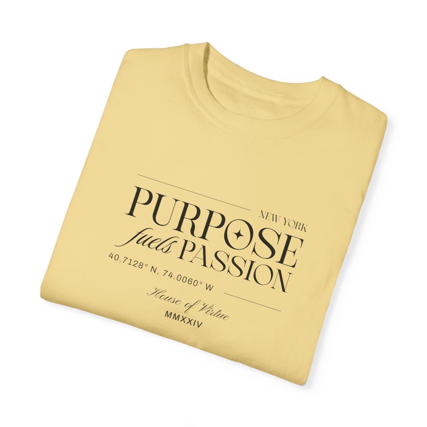 Passion Unisex Garment-Dyed T-shirt - House of Virtue Collection