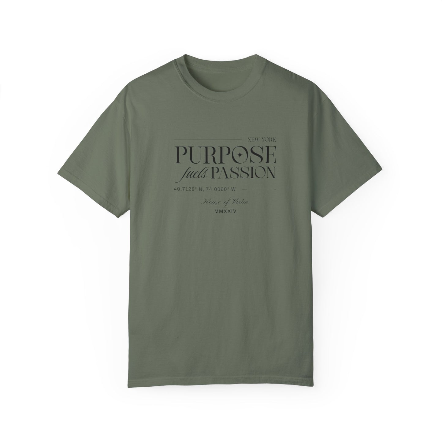 Passion Unisex Garment-Dyed T-shirt - House of Virtue Collection