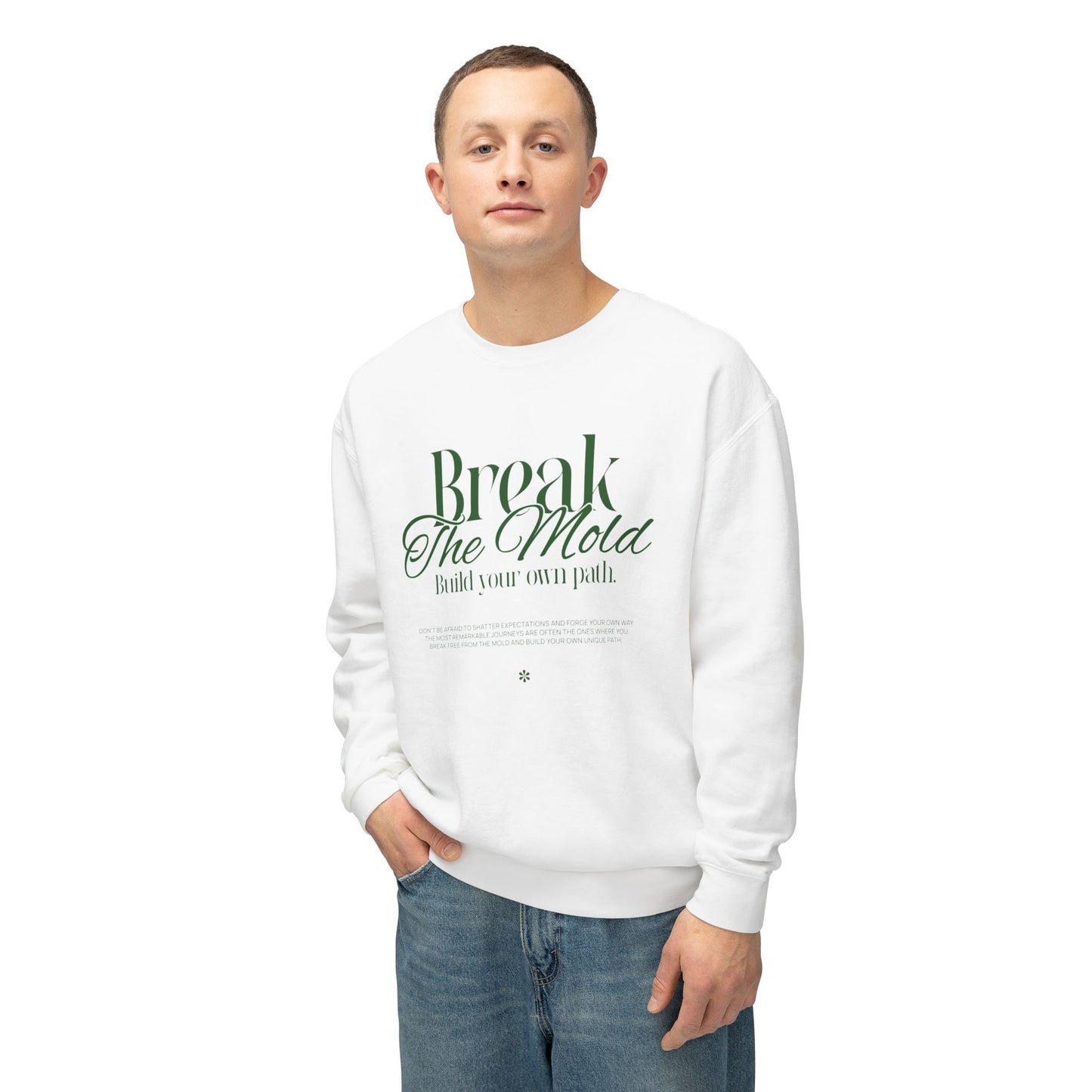 House of Virtue's "Break the Mold" Unisex Lightweight Crewneck Sweatshirt