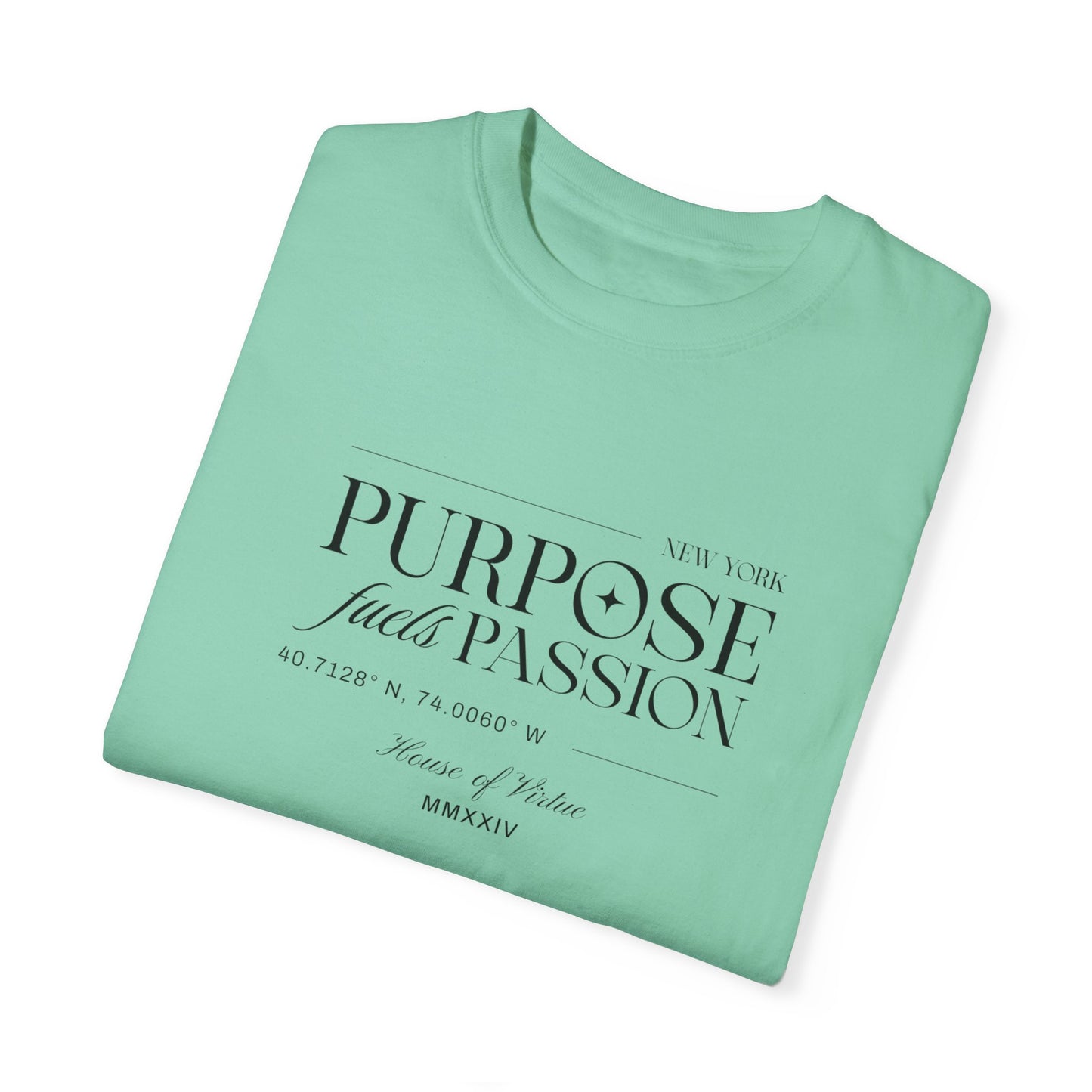 Passion Unisex Garment-Dyed T-shirt - House of Virtue Collection