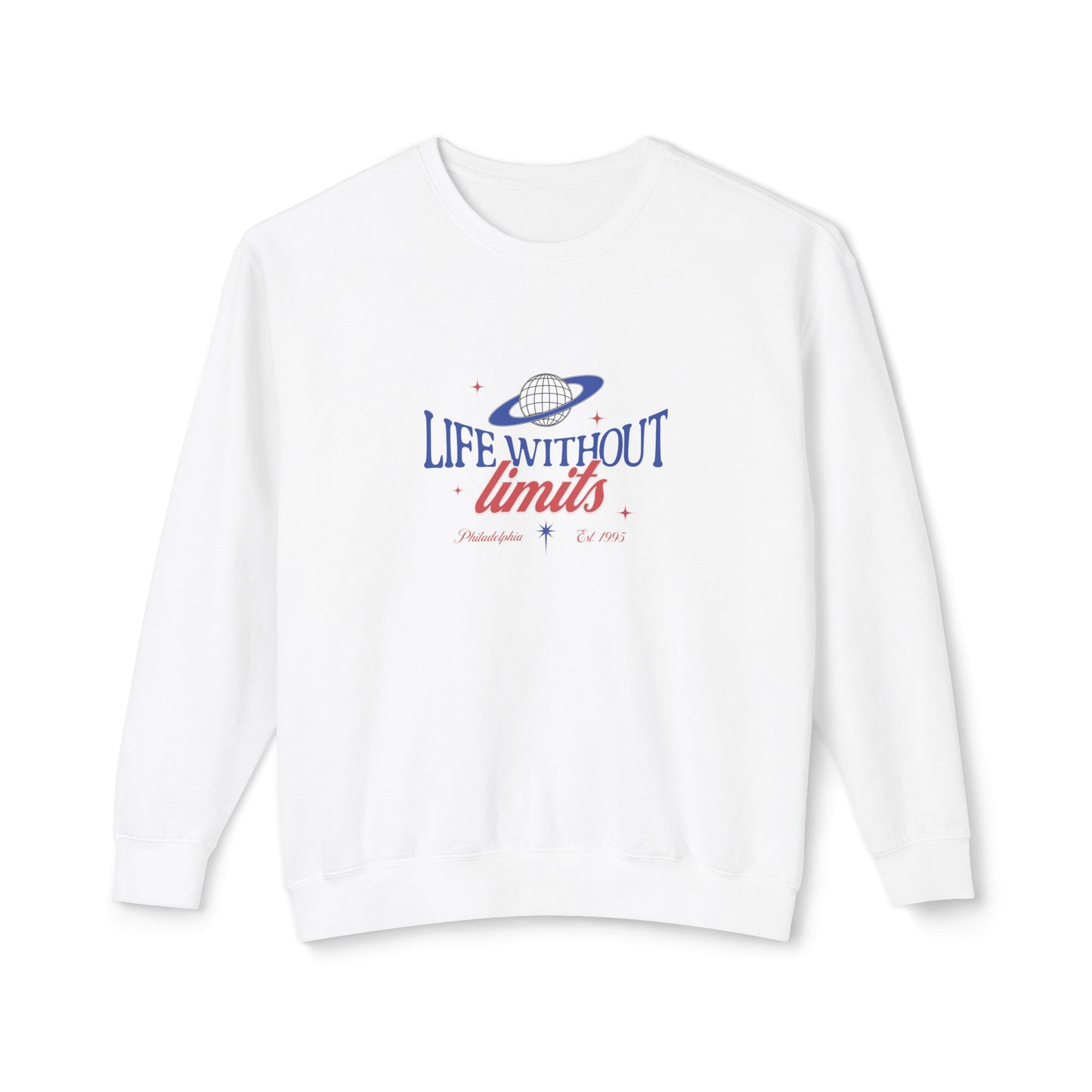 House of Virtue's "Life With No Limits" Crewneck Sweatshirt