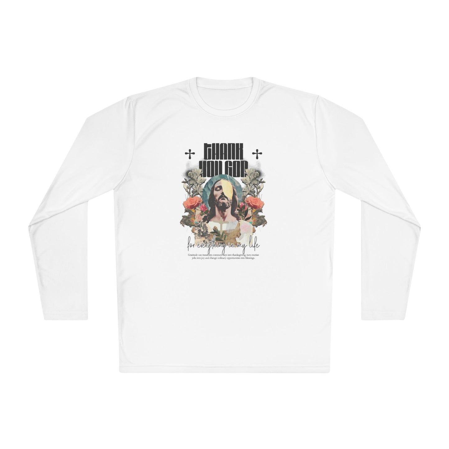 House of Virtue's "T.Y.G." Unisex Lightweight Long Sleeve Tee