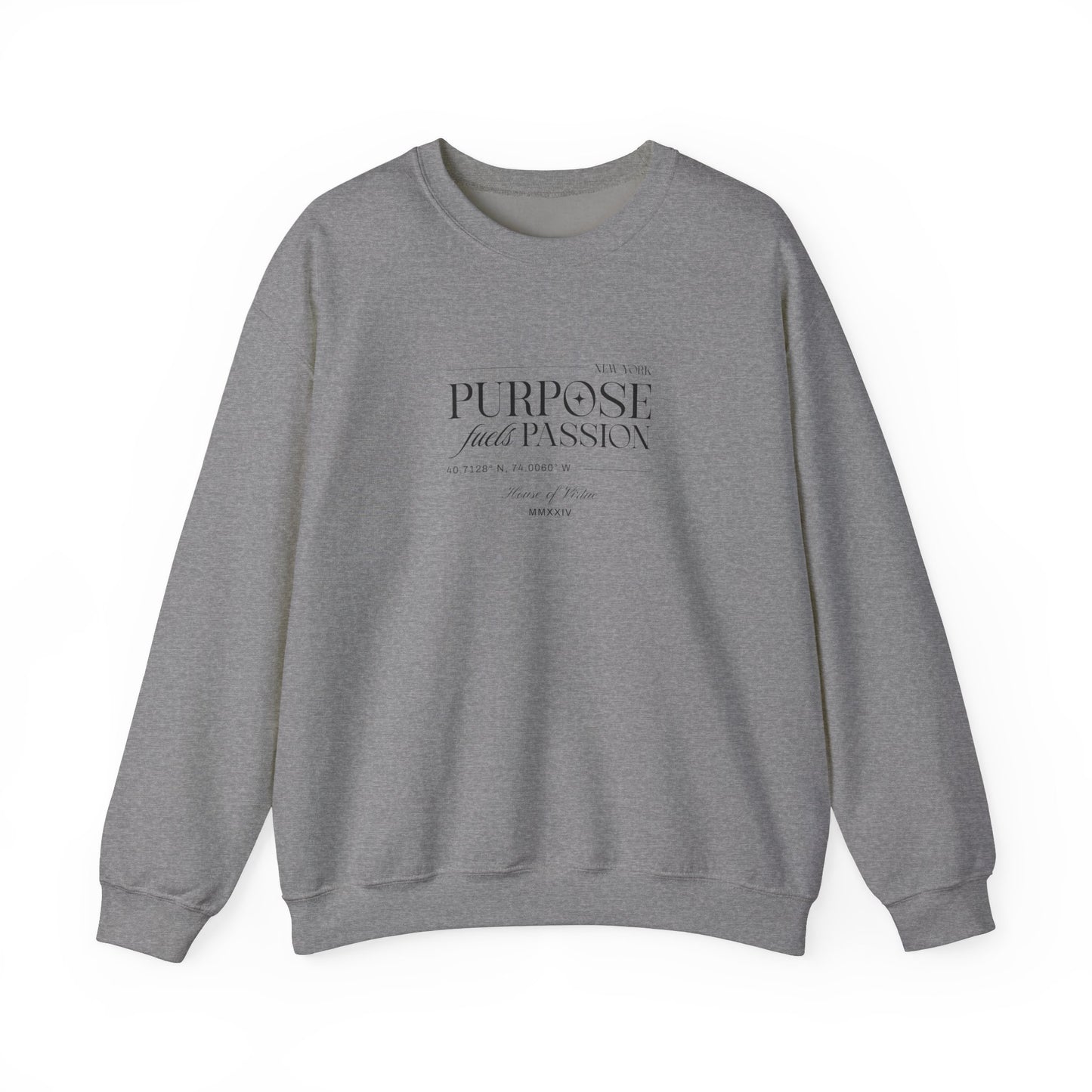 House of Virtue's "Purpose" Unisex Heavy Blend™ Crewneck Sweatshirt