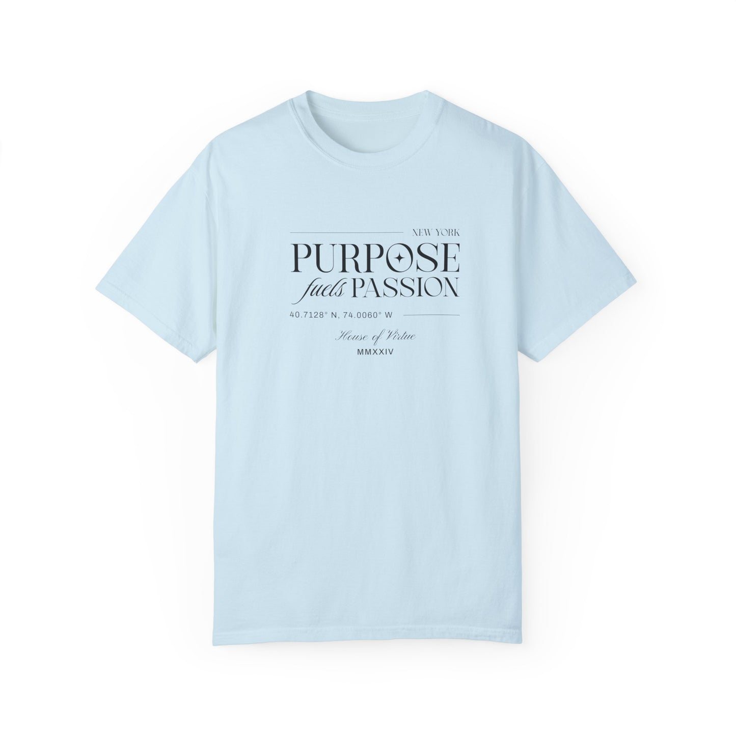 Passion Unisex Garment-Dyed T-shirt - House of Virtue Collection