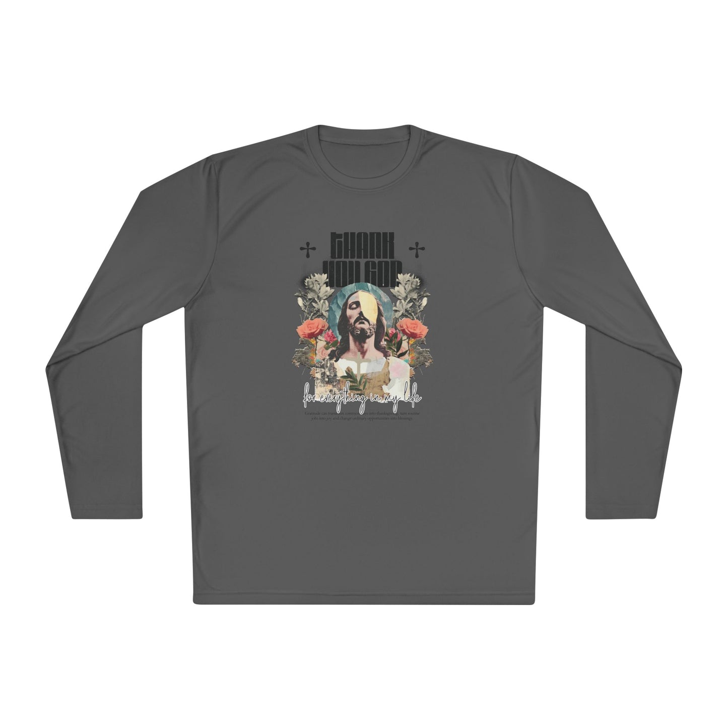 House of Virtue's "T.Y.G." Unisex Lightweight Long Sleeve Tee