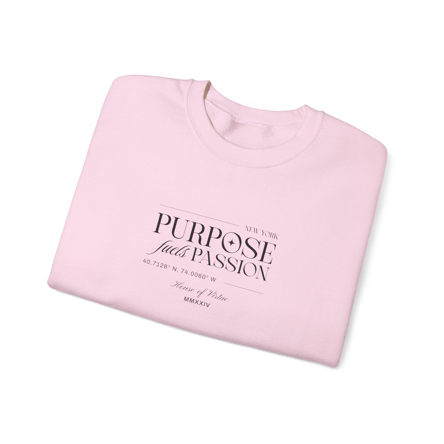 House of Virtue's "Purpose" Unisex Heavy Blend™ Crewneck Sweatshirt