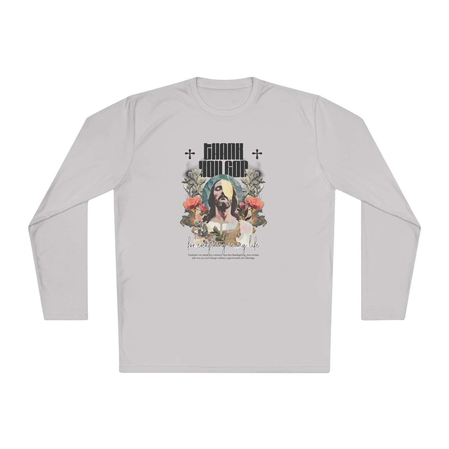 House of Virtue's "T.Y.G." Unisex Lightweight Long Sleeve Tee